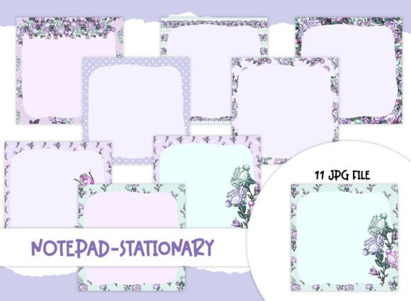 Download Floral Memo Pad - Notepad - Stationery - Stationery Collection