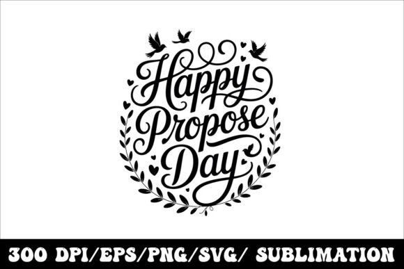 Download Happy Propose Day Typography Design - Happy Collection