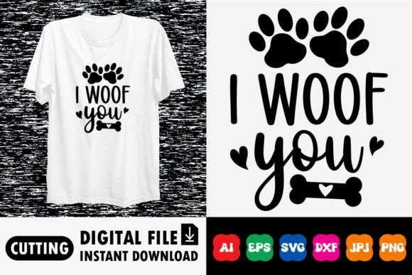 Download I Woof You Happy Valentines Day Shirt - Happy Collection