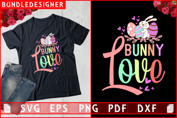 Download Bunny Love-Happy Easter Day Sublimation - Happy Collection