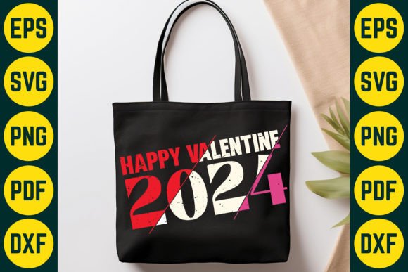 Download Happy Valentine 2024 SVG T-Shirt Design - Happy Collection