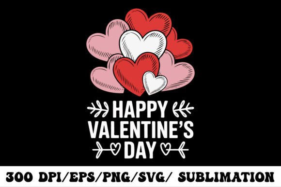 Download Happy Valentine’s Day Heart Illustration - Happy Collection