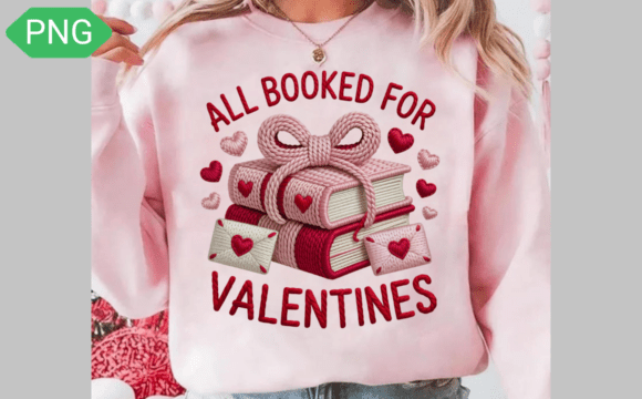 Download All Booked for Valentines PNG, Faux Yarn - Valentines png Collection