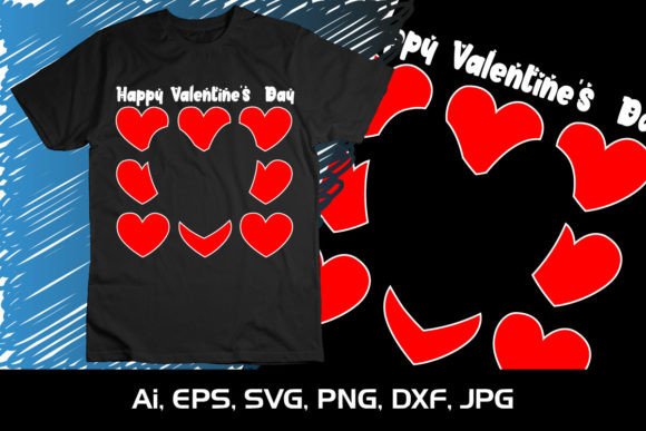 Download Happy Valentine's Day Shirt Print SVG - Happy Collection