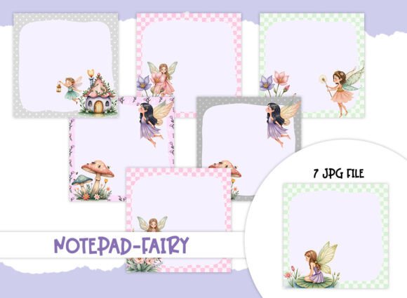 Download Fairy Memo Pad 2 - Notepad - Stationery - Stationery Collection