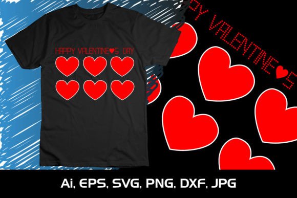 Download Happy Valentine's Day Shirt Print SVG - Happy Collection